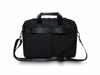Bmw m carbon blue stripes laptoptas geschikt voor toestellen tot 16 inch zwart - afbeelding 3 van  5