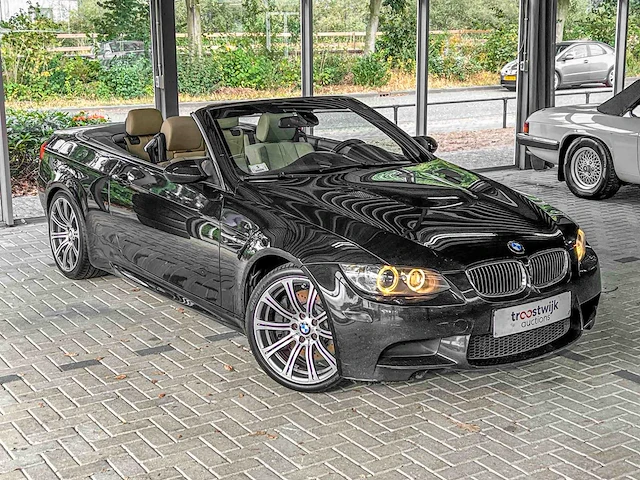 Bmw m3 cabriolet e93 4.0 v8 420pk 2008 handgeschakeld youngtimer - afbeelding 4 van  56