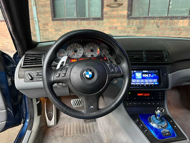 Bmw m3 e46 cabriolet 3.2 343pk s54b32 343pk 2002 youngtimer - afbeelding 10 van  42