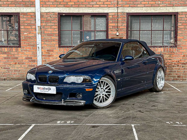 Bmw m3 e46 cabriolet 3.2 343pk s54b32 343pk 2002 youngtimer - afbeelding 1 van  42