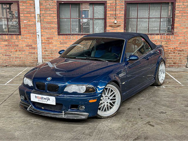Bmw m3 e46 cabriolet 3.2 343pk s54b32 343pk 2002 youngtimer - afbeelding 23 van  42