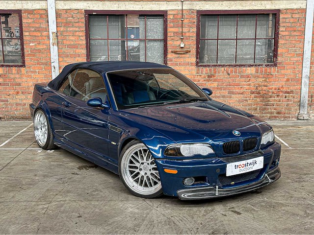 Bmw m3 e46 cabriolet 3.2 343pk s54b32 343pk 2002 youngtimer - afbeelding 41 van  42