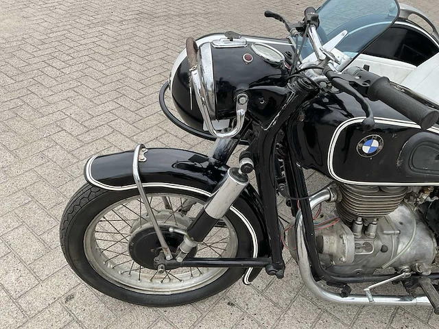 Bmw r27 motorfiets met zijspan - afbeelding 7 van  19