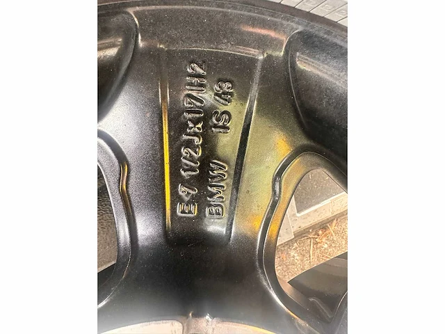 Bmw x1 17” lichtmetalen velgen - - band, en velg - afbeelding 4 van  4
