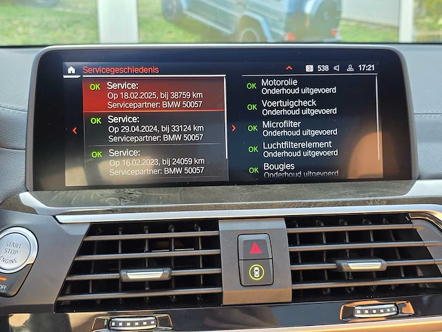Bmw x3 m40i xdrive high executive m-sport 2021 | 00-36-43 - afbeelding 15 van  36