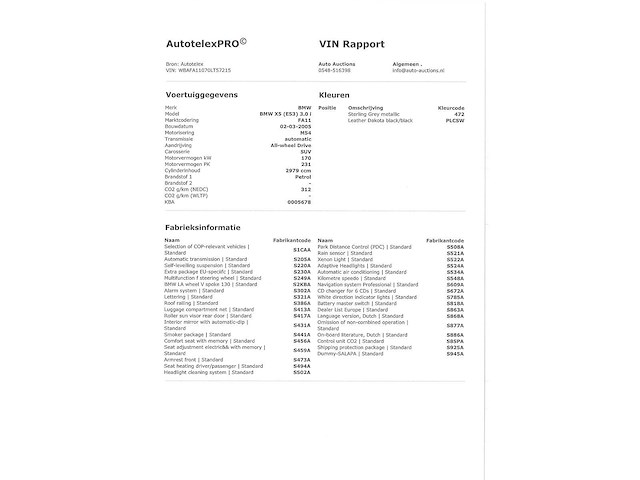 Bmw x5 3.0i automaat 2005, 27-rj-db - afbeelding 31 van  31