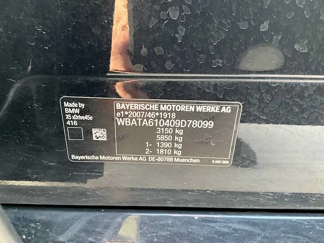 Bmw x5 45e xdrive m sport personenauto - afbeelding 86 van  87