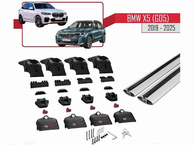 Bmw x5 (g05) dakdragers - afbeelding 4 van  6