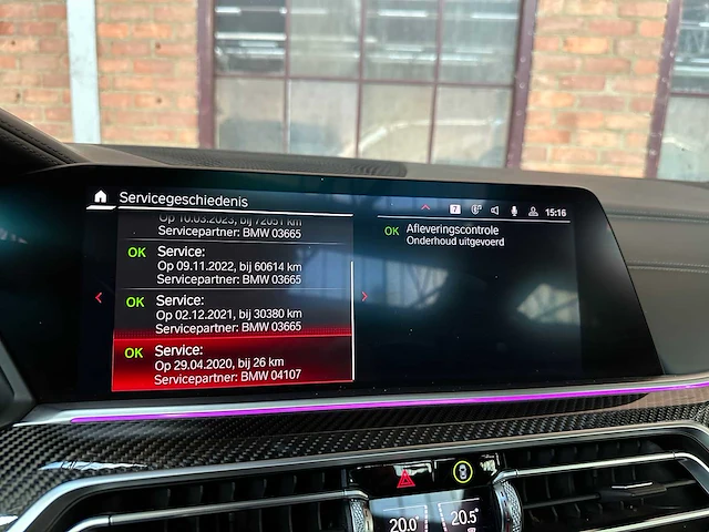Bmw x5 m competition 4.4 v8 (carbon) 625pk 2021, l-552-nk - afbeelding 71 van  110