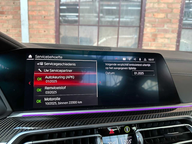 Bmw x5 m competition 4.4 v8 (carbon) 625pk 2021, l-552-nk - afbeelding 72 van  110