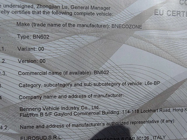 Bnecozone - 2024 - bn602 - 45 km auto - afbeelding 29 van  41