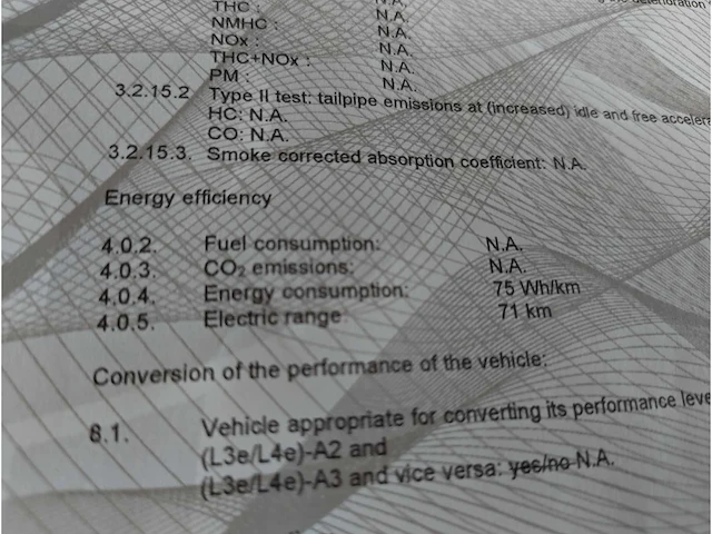 Bnecozone - bn602 - stadsauto elektrisch 45km - 2024 - afbeelding 22 van  29