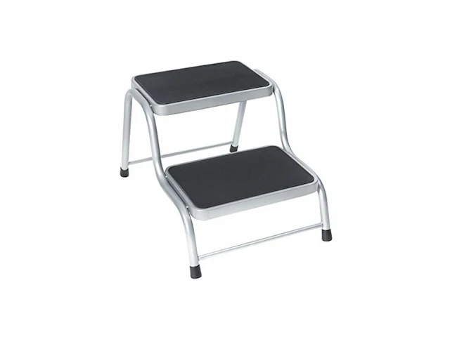 Bo -camp opstapje rond - antislip - 62x44x39 cm voor caravan - afbeelding 1 van  3