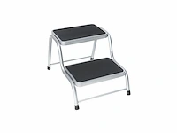 Bo -camp opstapje rond - antislip - 62x44x39 cm voor caravan - afbeelding 1 van  3