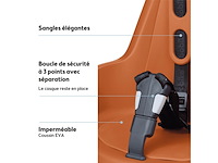 Bo-bike one mini fietsstoeltje voor choc brown - afbeelding 2 van  6