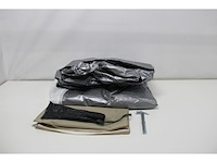 Bo-camp - binnentent - voortent - 2-pers - 2x1,8x1,75 meter grijs - afbeelding 5 van  5