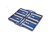 Bo-camp - picknicktafel - basic - inklapbaar - blauw - afbeelding 2 van  5