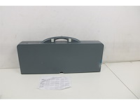 Bo-camp - picknicktafel - basic - inklapbaar - blauw - afbeelding 4 van  5