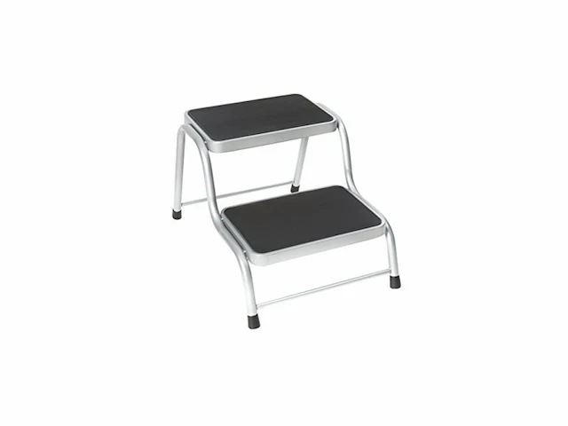 Bo-camp caravan step up opstapje rond antislip 62x44x39 cm - afbeelding 1 van  1