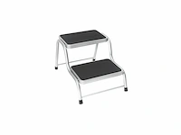 Bo-camp caravan step up opstapje rond antislip 62x44x39 cm - afbeelding 1 van  1