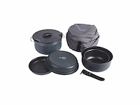 Bo-camp kookgerei camping 7 stuks aluminium - afbeelding 1 van  5