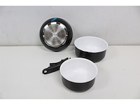 Bo-camp pannenset expedition inductie 4-delig zwart - afbeelding 2 van  3