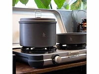 Bo-camp pannenset explorer 3-delig hard anodized aluminium - afbeelding 4 van  6