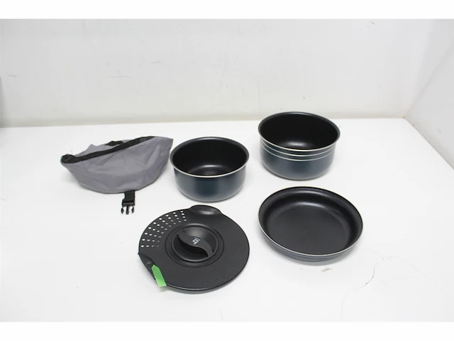 Bo-camp pannenset trekking 5 delig aluminium - afbeelding 6 van  7