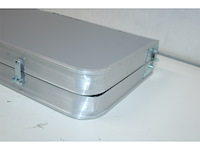 Bo-camp picknicktafel aluminium inklapbaar grijs - afbeelding 5 van  5