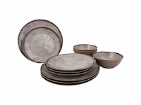 Bo-camp servies - halo - 12-delig - beige - afbeelding 1 van  3