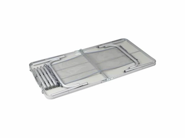 Bo-camp tafel premium koffermodel 120x60 cm grijs - afbeelding 3 van  6
