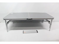 Bo-camp tafel premium koffermodel 120x60 cm grijs - afbeelding 5 van  6