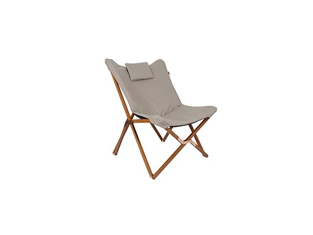 Bo-camp urban outdoor relaxstoel bloomsbury l oxford polyester beige - afbeelding 1 van  6