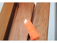 Bo-camp urban outdoor relaxstoel bloomsbury l oxford polyester beige - afbeelding 3 van  6