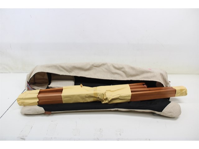 Bo-camp urban outdoor relaxstoel bloomsbury l oxford polyester beige - afbeelding 2 van  3