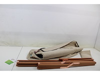 Bo-camp urban outdoor relaxstoel bloomsbury l oxford polyester beige - afbeelding 2 van  3