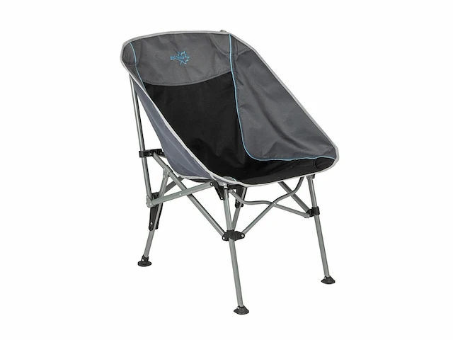Bo-camp vouwstoel deluxe extra compact grijs - afbeelding 1 van  3