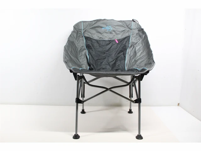 Bo-camp vouwstoel deluxe extra compact grijs - afbeelding 3 van  3