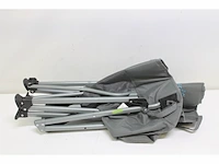Bo camp vouwstoel deluxe extra compact grijs - afbeelding 3 van  3