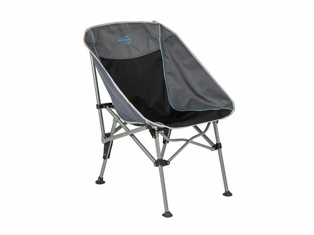 Bo-camp vouwstoel deluxe extra grijs - afbeelding 1 van  2