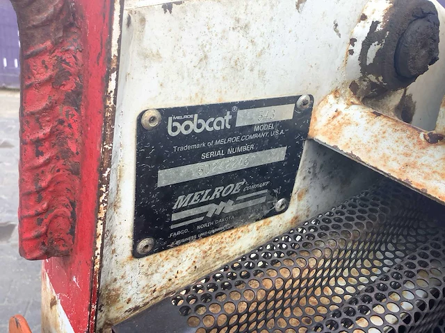 Bobcat - 543 - skid steer/schranklader - afbeelding 4 van  15