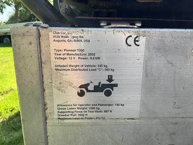 Bobcat 2100 gator utv - afbeelding 4 van  12