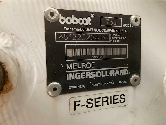Bobcat 763 schranklader - afbeelding 16 van  16