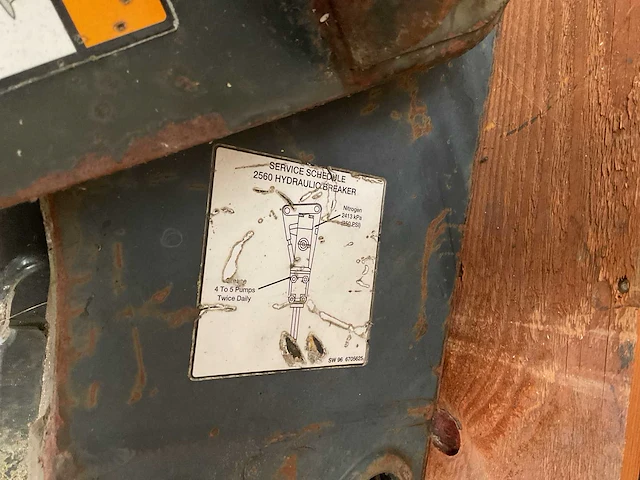 Bobcat hydraulic breaker - afbeelding 7 van  7