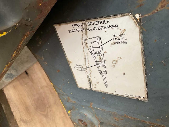 Bobcat hydraulic breaker - afbeelding 5 van  5