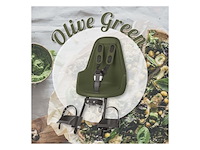 Bobike fiets kinderzitje mini one olive green - afbeelding 4 van  6