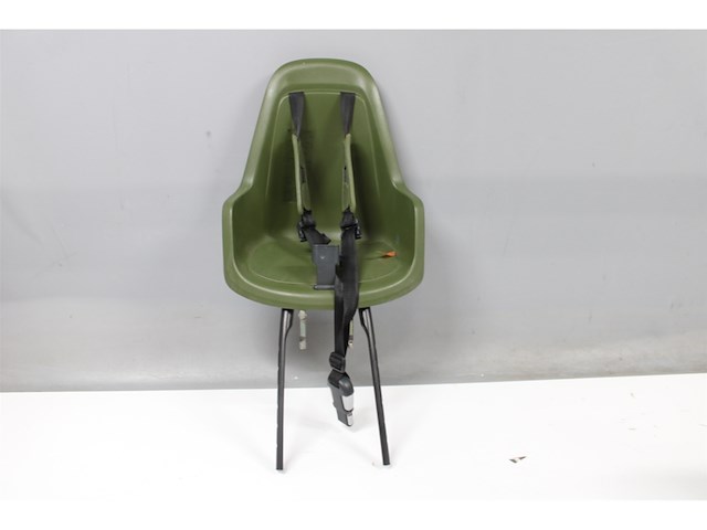 Bobike fiets kinderzitje mini one olive green - afbeelding 5 van  6