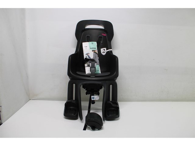 Bobike go maxi fietszitje met slaapstand - framebevestiging urban black - afbeelding 4 van  5