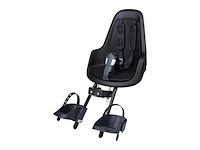Bobike one mini fietsstoeltje voor - urban black - afbeelding 1 van  4