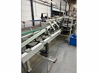 Bobst handypack semi-automatische aflegtafel voor vouw plak lijnen